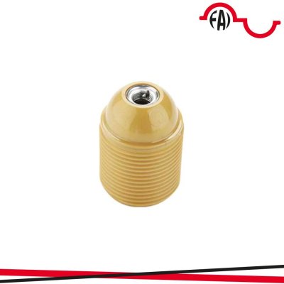 PORTALAMPADE IN RESINA TERMOINDURENTE - E27