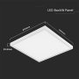 36W 2IN1 BACKLIT PANEL LIGHT   6500K