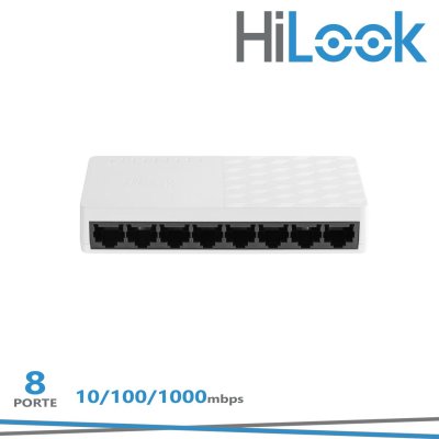SWITCH 8 PORTE 10/100/1000MBPS
