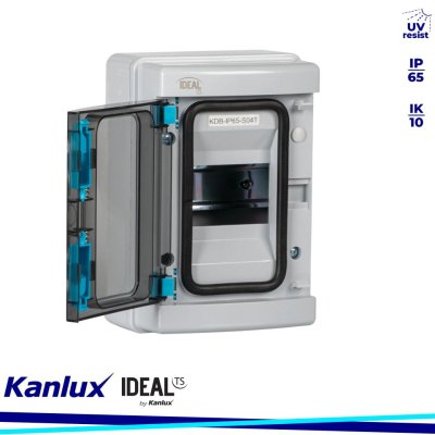 QUADRO DI DISTRIBUZIONE SERIE KDB KDB-IP65-S04T - KANLUX