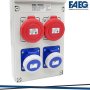 QUADRO A 4PRESE 2/2P+TA 230V   + 2/3P+N+T16A