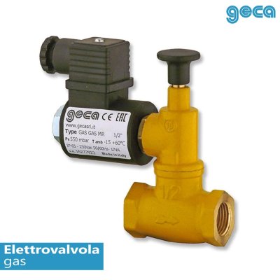 ELETTROV. GAS GAS 3/4" N.A. 230VAC