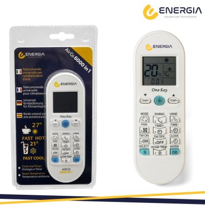 TELECOMANDO CLIMATIZZATORE 6000IN1