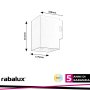 URFA,OUTD.WALL, 9W, H11,5CM,BLACK,SQUARE