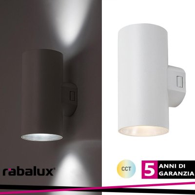 URFA WALL 18W LED ROUND WHITE  CCT 3000-4000-6500K 1800LM
