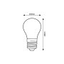 FIL. LED, E27 A67, 12W, 2000LM, 3000K