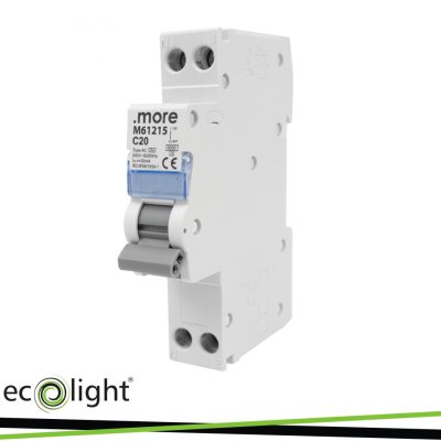 INTERRUTTORE DIFFERENZIALE C20A 30MA 1P TIPO AC