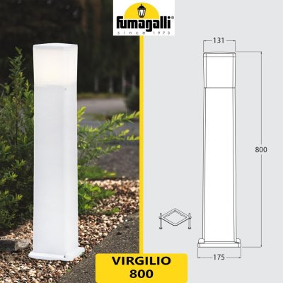 VIRGILIO 800 BIANCO E27 8,5W CCT