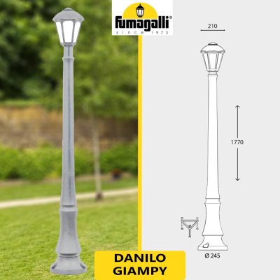 DANILO/GIAMPY GRIGIO OPALE E27 8,5W CCT
