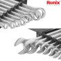 SET DI CHIAVI COMBINATE (8 PEZZI) 8/19MM CON SUPPORTO IN PVC