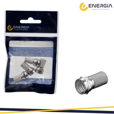 CONNETTORE F 6,8 MM BLISTER 4PZ
