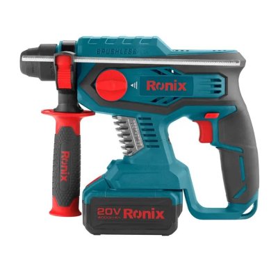 KIT MARTELLO PERFORATORE BRUSHLESS 20V 2,2J CON 2 BATT.4AH