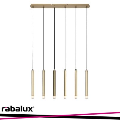 RAMIRA,IND.PEND.G9 6XMAX5W, L77CM, GOLD