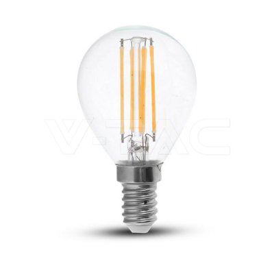 6W P45 FILAMENT BULB-CLEAR COVER COLORCODE:3000K E14