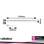 BAREG CABLIGHT T5 LED 16W 120CM CCT (3000-4000K) BLACK