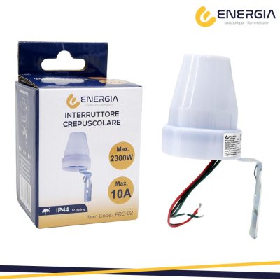 SENSORE CREPUSCOLARE MAX 2300W IP44