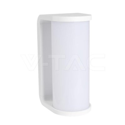 12W LED WALL LIGHT PC COLORCODE: 3IN1 WHITE BODY IP65