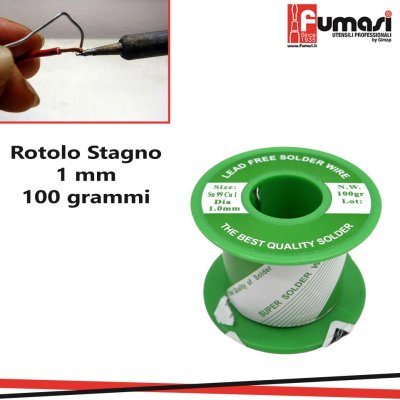 STAGNO IN FILO RAPIDO GR.100  1 MM SN/99