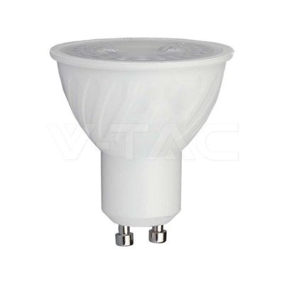 6W GU10 RIPPLE PLASTIC SPOTLIGHT-LED BY CREE-6500K 110 D DIM