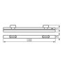 OPRAWA LED LTL-E 24W-120-CCT-B - KANLUX