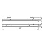 OPRAWA LED LTL-E 15W-60-CCT-B - KANLUX