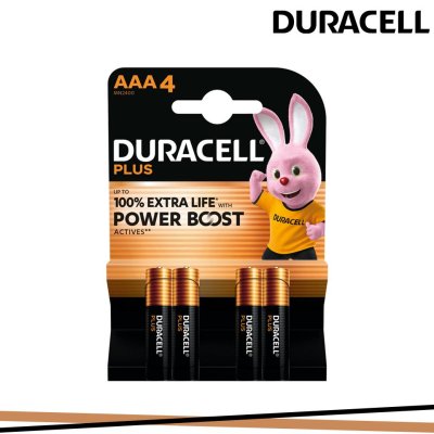 BATTERIE DURACELL MINISTILO AAA PLUS POWEBOOST MN2400