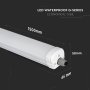 48W LED WP G-SERIES TUBE 150CM WITH CREE CHIP  6500K 120LM/W