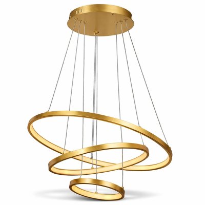 BELIZAINDPEND LED90W, 3 ROUND, GOLD