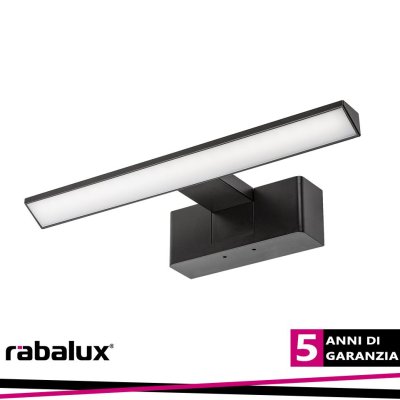 LORIC,INDWALL, LED6W, L30CM, BLACK