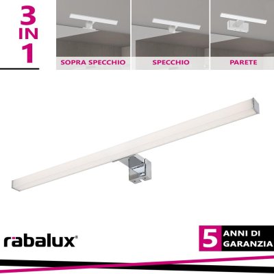 OLIRO,INDWALL, LED9W, L60CM, CHROME