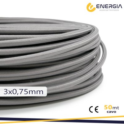 CAVO IN SETA 3X075MM FERRO