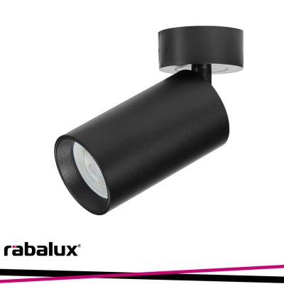 YORLI,IND.SPOT, GU10 1XMAX7W, BLACK