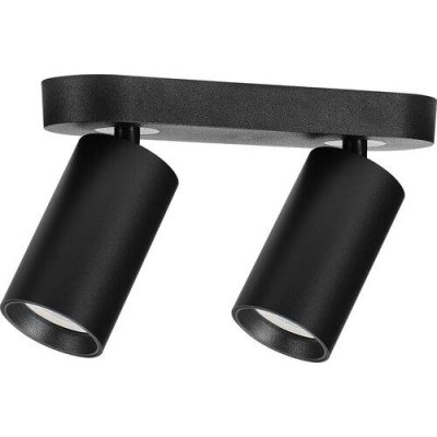 YORLI,IND.SPOT, GU10 2X7W, L22CM, BLACK