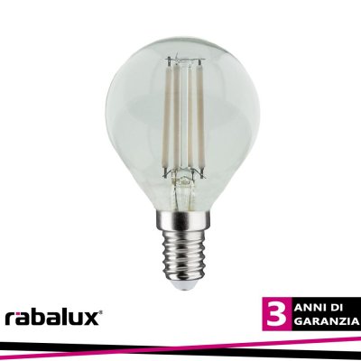 FIL. LED, E14 G45, 6W, 800LM, 3000K