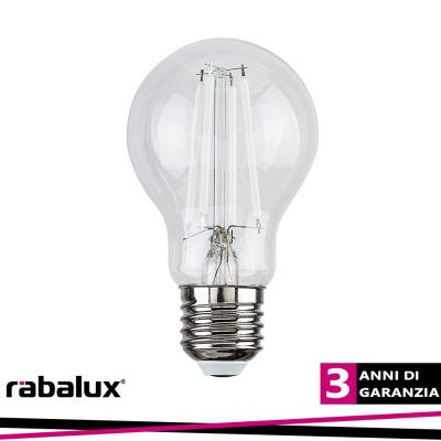 FIL. LED, E27 A60, 7W, 806LM, 4000K