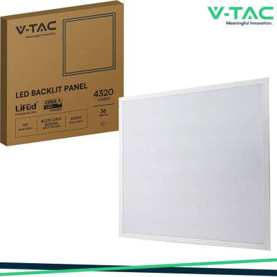 36W LED BACKLIT PANEL WITH CREE CHIP  6500K 120LM/WATT