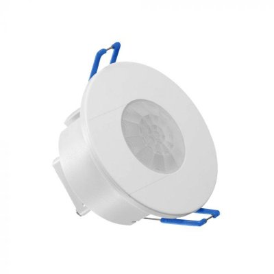 PIR CEILING SENSOR RECESSED MOUNT - WHITE BODY