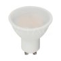 4.5W GU10 SMOOTH PLASTIC SPOTLIGHT WITH CREE CHIP 3000K 110D