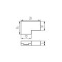 CONNETTORE PER NASTRI LED CON P 8 L 2PCS - KANLUX