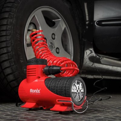 COMPRESSORE D ARIA PER AUTO CON LUCE LED