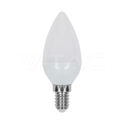 3.7W LED PLASTIC CANDLE BULB WITH CREE CHIP 4000K E14 6YRS W