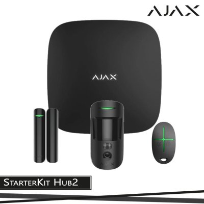 HUB 2 + MOTIONCAM + DOORPROTECT + SPACECONTROL BLACK