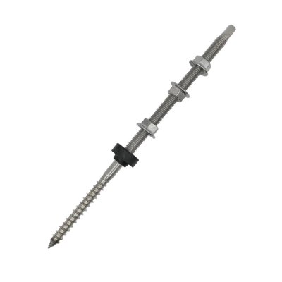 VITE DOPPIO FILETTO PRE-ASSEMBLATI M10X250 ACCIAIO INOX