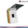 CENTRALINO INCASSO IP40 2/4M   BIANCO