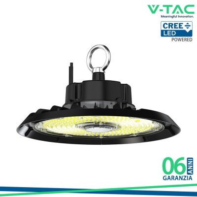100W LED UFO HIGHBAY WITH CREE CHIP 6500K  160LM/W - 6YRS WA