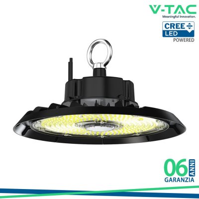 200W LED UFO HIGHBAY WITH CREE CHIP 6500K  160LM/W - 6YRS WA