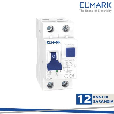 INT.DIFFERENZIALE JEL4A 6KA 2P 16A/300MA