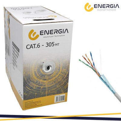 CAVO LAN CAT6 UTP 305MT CCA