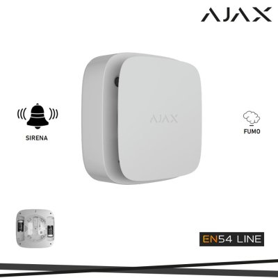 AJAX EN54 FIREPROTECT (SMOKE/SOUNDER)