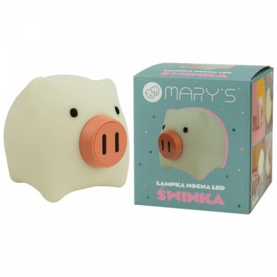 LUCE NOTTURNA A LED "MAIALINO" 1800K-6500K USB CHARGE 2,4W